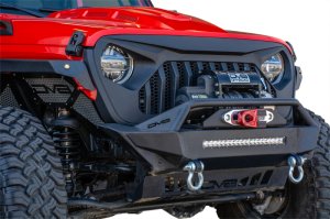 Jeep Wrangler JL Grill - DV8 Offroad - Angry - Black - `18-`27